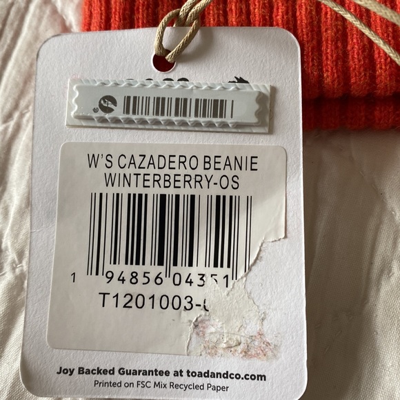 NWT Toad & Co. Durawool Beanie - Picture 3 of 11